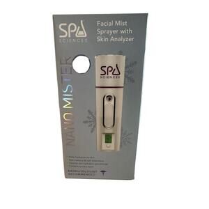Spa Sciences Nano Mister w/ Skin Analyzer Charger & Battery Bank